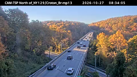 At North of NY129/Croton Br Exit 13 live camera view