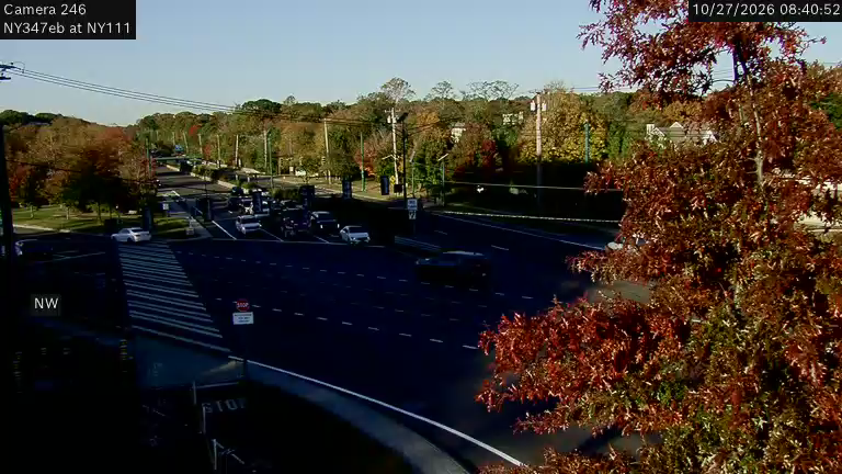 NY 347 Eastbound at NY 111 live camera view