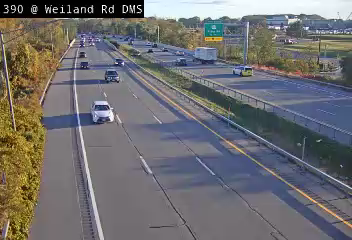 NY-390 at Weiland Road DMS live camera view