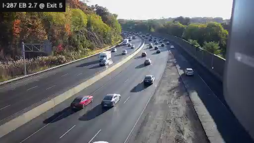 I-287 MP 2.70 EB Just East of Interchange 5 (Route 119) live camera view