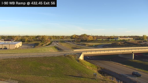 I-90 MP 432.50 WB at Interchange 56 (Blasdell) live camera view