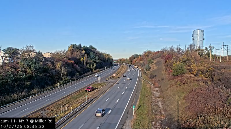 NY 7 at Miller Rd live camera view