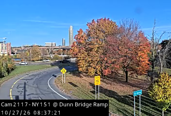 NY 151 (3rd Avenue) at Dunn Bridge Ramp live camera view
