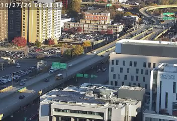 I-81 south of Exit 18 (Almond St) live camera view