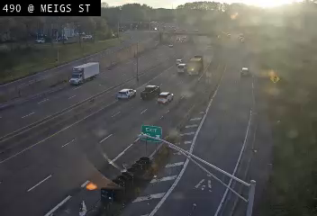 I-490 at Meigs Street live camera view