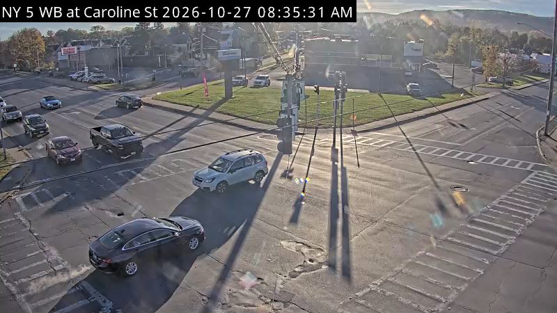 NY 5 WB at Caroline St live camera view