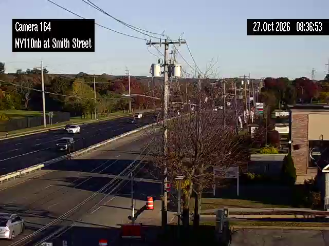 NY 110 at Smith St.-SUNY Farmingdale entrance live camera view