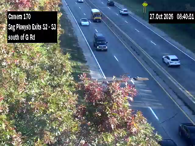 SAG at Exit S2 (Crooked Hill Rd) live camera view