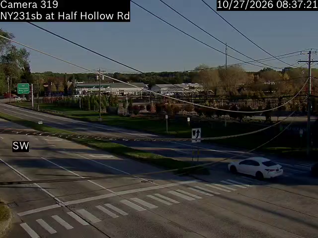 NY231 at Half Hollow Road live camera view