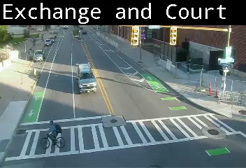 Exchange Blvd at Court St live camera view