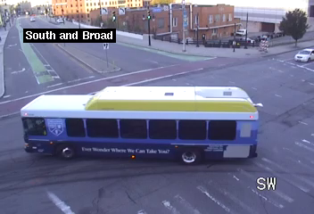 South Ave at Broad St live camera view