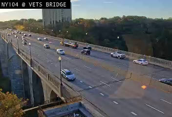 NY-104 at Veterans Memorial Bridge live camera view