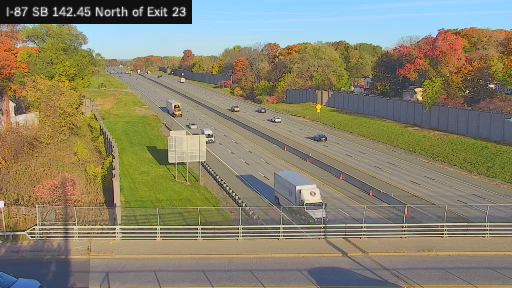 I-87 MP 142.45 SB North of Interchange 23 live camera view