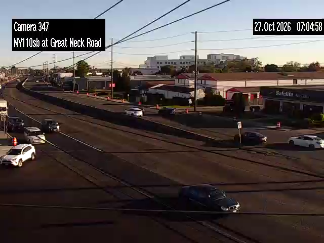 NY110 at Great Neck Rd live camera view