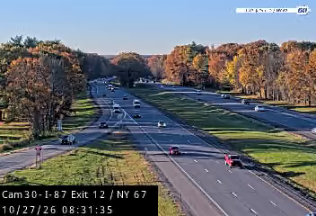 I-87 at Exit 12 live camera view