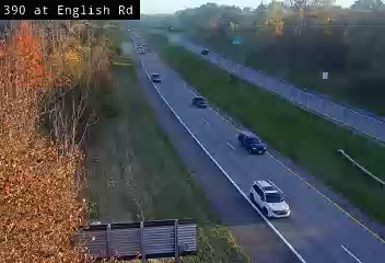 NY-390 at English Rd live camera view