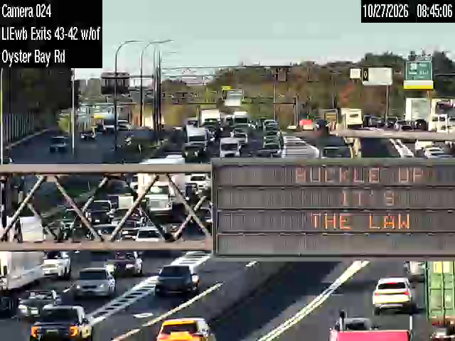 I-495 at South Oyster Bay Road live camera view