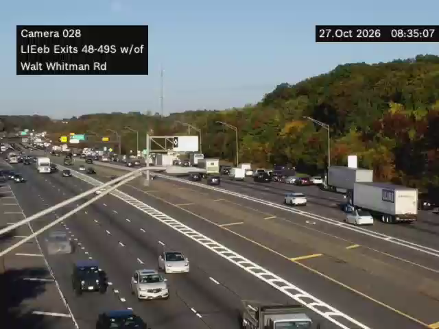 I-495 East of Round Swamp Rd live camera view