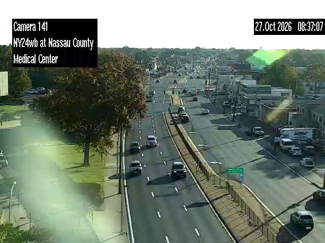 NY 24 at Nassau County Medical Center live camera view