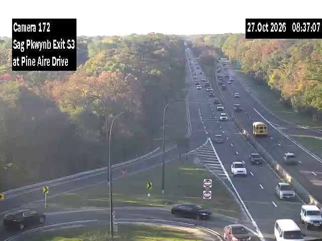 SAG at Exit S3(Pine Aire Dr) live camera view