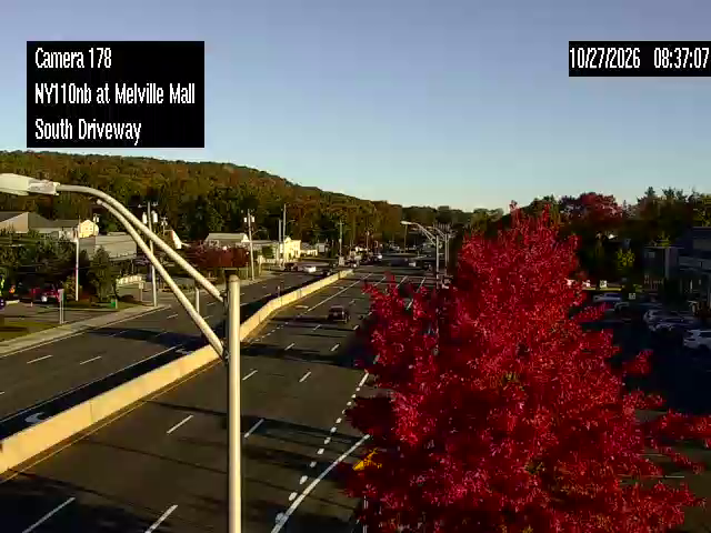 110 at Melville Mall South Driveway live camera view