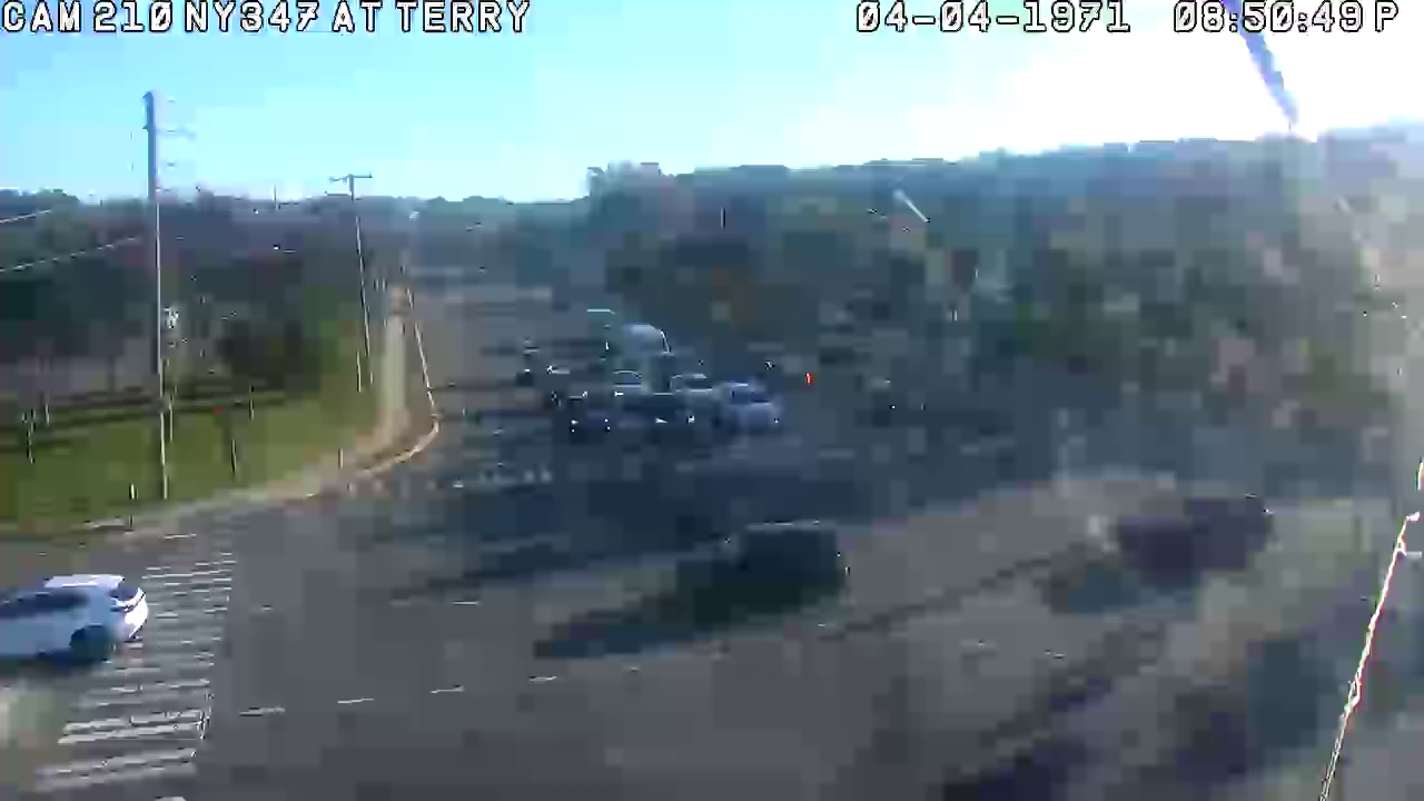 NY 347 at Terry Rd; Northwest live camera view