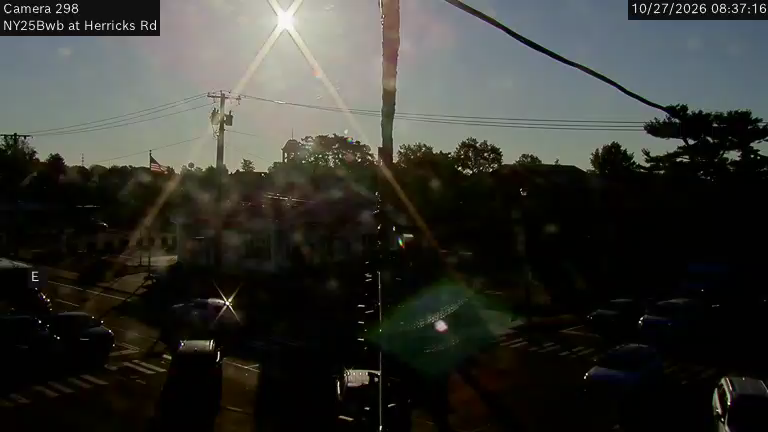 NY25B at Herricks Road live camera view