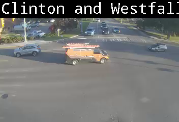Clinton Ave at Westfall Rd - 2 live camera view