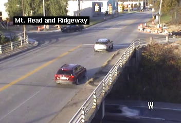 Ridgeway Ave at Mt Read Blvd live camera view