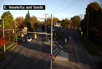 East Henrietta Rd at South Ave live camera view