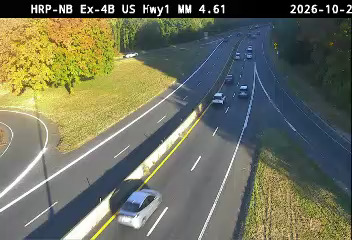 At ramp EX-1 US Hwy 1 live camera view