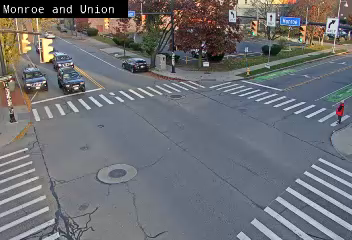 Monroe Ave at Union St live camera view