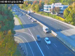 I-95 at Interchange 15 (New Rochelle) live camera view