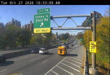 Belt Pkwy @ Ocean Pkwy live camera view