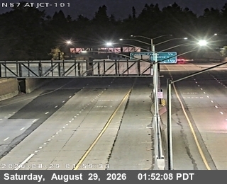TVC08 -- SR-85 : US-101 live camera view