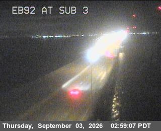 SR-92 : San Mateo Bridge Substation 3 live camera view