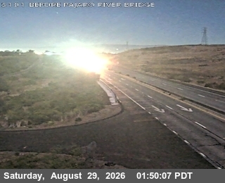 TVB60 -- US-101 : BEFORE PAJARRO RIVER BR live camera view