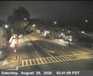 T254N -- SR-123 : Gilman Street - Looking North live camera view