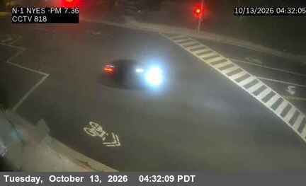 SR-1 : (818) NB PCH at Nyes live camera view