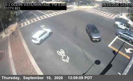 SR-1 : (821) SB PCH at Ocean Vista/Montage live camera view