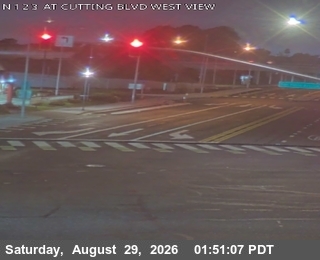 T260W -- SR-123 : Cutting Blvd - Looking West live camera view