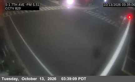 SR-1 : (829) SB PCH at 7th Ave live camera view