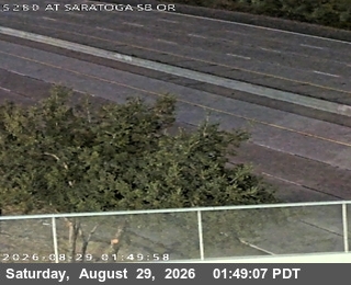 TVB95 -- I-280 : Saratoga Avenue Onramp live camera view