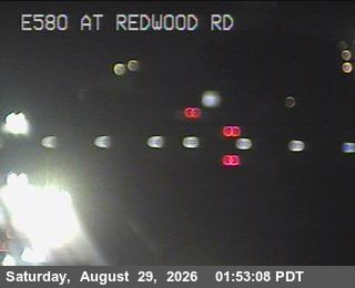TVA18 -- I-580 : Redwood Road live camera view