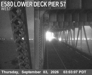 I-580 : Lower Deck Pier 57 live camera view