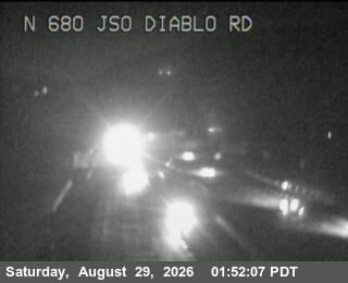 TVF14 -- I-680 : Just South Of Diablo Road live camera view