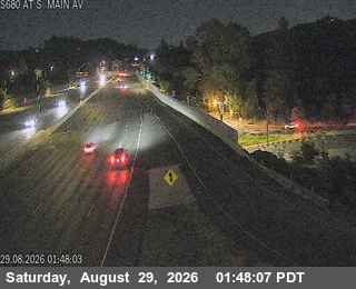 TVF23 -- I-680 : S Main Avenue live camera view
