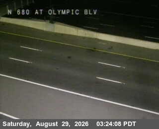 TV200 -- I-680 : Olympic Blvd Off Ramp live camera view