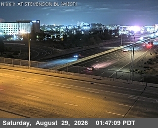 TVA63 -- I-880 : Stevenson Boulevard live camera view