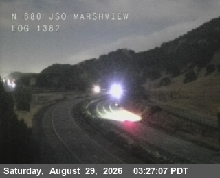 TV808 -- I-680 : Just South Of Marshview Road live camera view